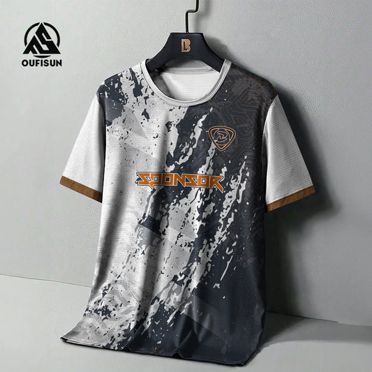 Summer T-Shirt For Mens Badminton T-Shirt Brand Men's Tops Breathable T-Shirt Clothing Shirt Running Clothing Badminton Shirt