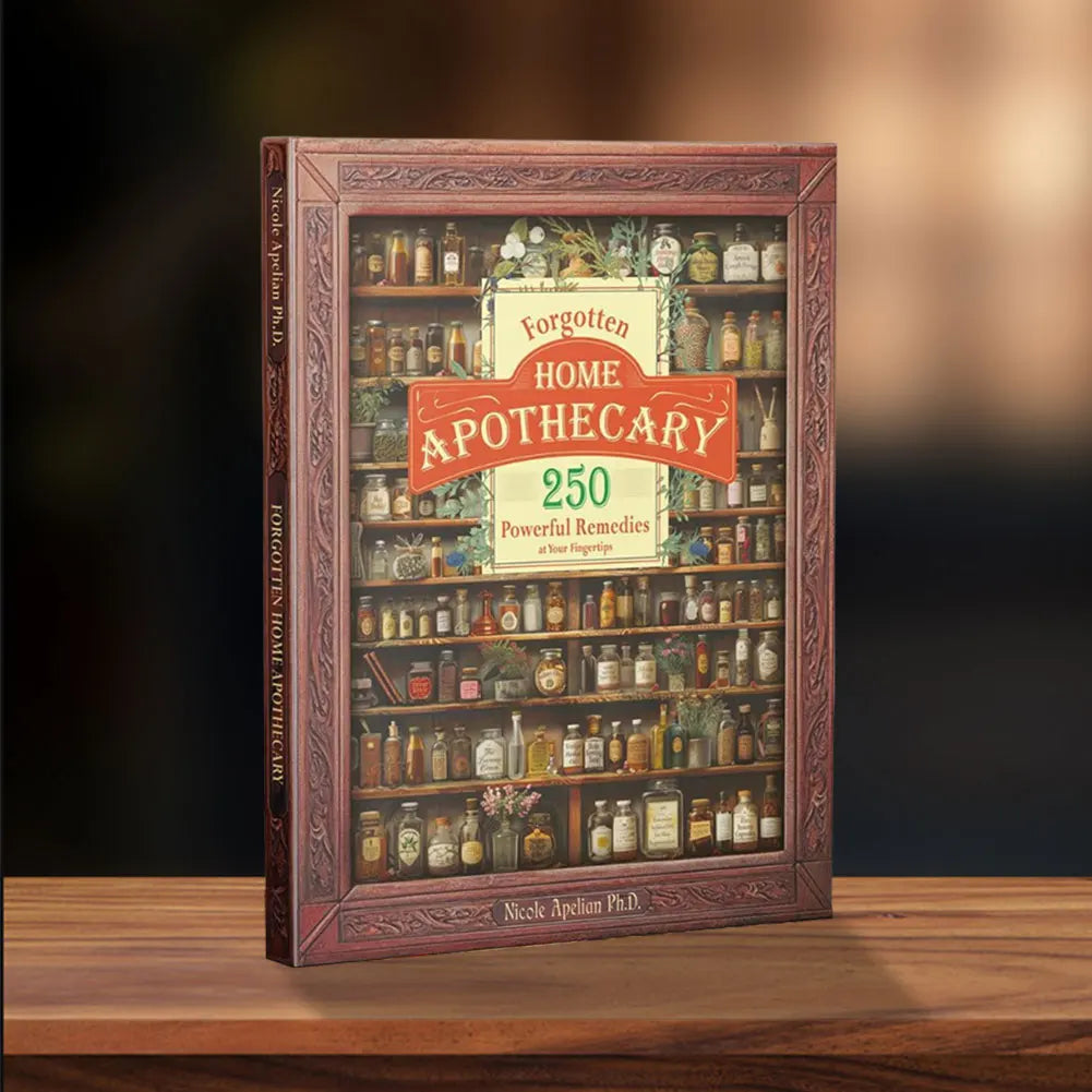 Forgotten Home Apothecary 250 Powerful Healing Secrets Natural Home Remedies Book Herbal Remedies Book for Everyday Wellness