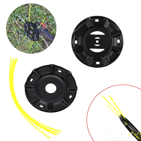 Mower Cutting Rope Mower Head Weeding Brush Removing Moss Rust Free Wear-resistant Mower Head General Replacement Accessories