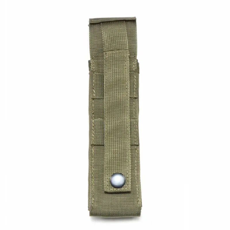 Molle Flashlight Pouch Torch Holder Case EDC Tool Waist Bag Outdoor Sport Camping Hiking Hunting Accessories Light Knife Holster