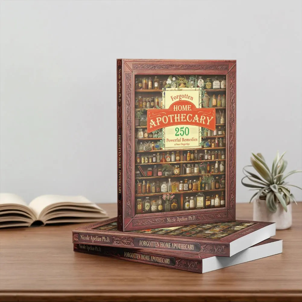 Forgotten Home Apothecary 250 Powerful Healing Secrets Natural Home Remedies Book Herbal Remedies Book for Everyday Wellness