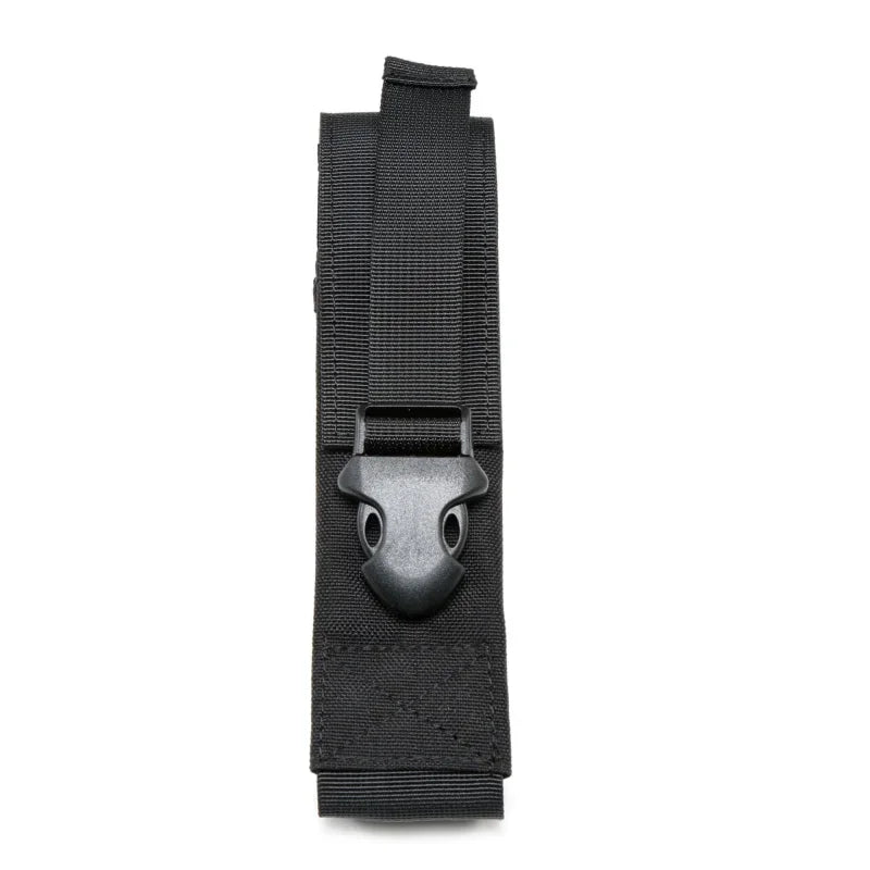 Molle Flashlight Pouch Torch Holder Case EDC Tool Waist Bag Outdoor Sport Camping Hiking Hunting Accessories Light Knife Holster
